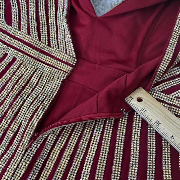 Women’s Size 14 Jovani Short Sparkly Cocktail Dress NEW - Picture 7 of 8